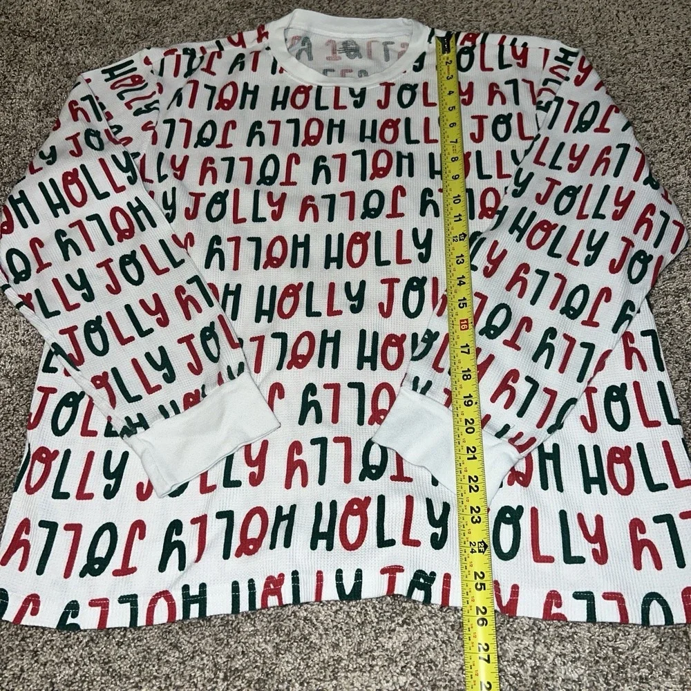 Carter's Thermal Jolly Pajamas Set Adult Unisex Cotton Christmas XXL‎